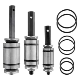 3Pcs Car Exhaust Tail Pipe Expander Kit Tool Set  Muffler Expander Set Spreader Dent Remover Tool Kit 1-1/8" to 3-1/2"