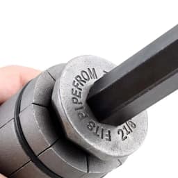 3Pcs Car Exhaust Tail Pipe Expander Kit Tool Set  Muffler Expander Set Spreader Dent Remover Tool Kit 1-1/8" to 3-1/2"