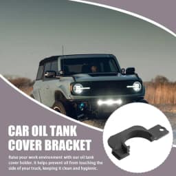 Oil Tank Cover Holder Auto Aluminum Alloy Oil Tank Cover Bracket Multi-Purpose Replacement Accessories For Pickups SUVs Trucks
