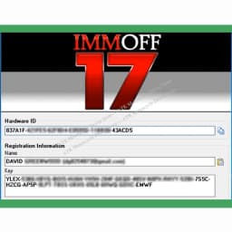 IMMOFF17 Immo Off method Ecu software EDC17 MED17 Ecu Program Support Au-di Cit-roen SE-AT Sk-oda V-w-EEPROM anti-theft patch