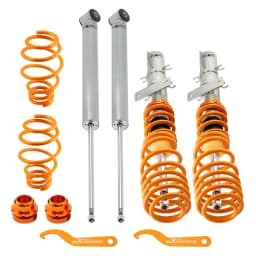 Street Coilovers Suspension Kit for Skoda Fabia Mk1 6Y Inc vRS hatchback Estate For VW POLO MK4 (9N_ Coils Springs