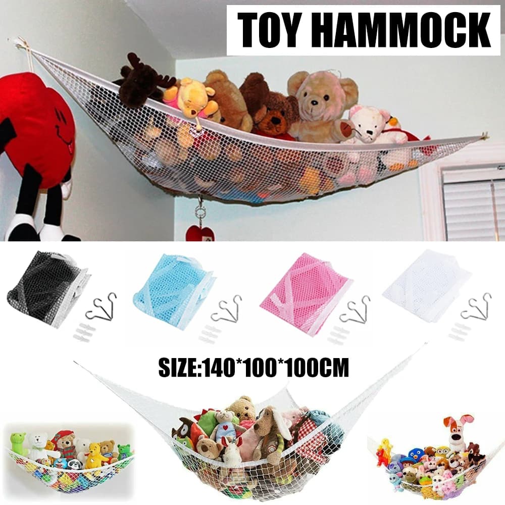 Large Toy Teddy Hammock Mesh Baby Child Bedroom Tidy Storage Nursery Net