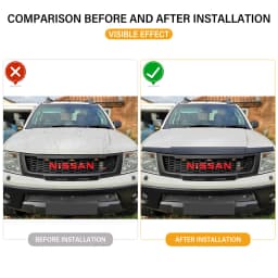 Dark Black Bonnet Guard Hood Deflector For Nissan Navara D40 2006 2007 2008 2009 Front Bug Shield protector Car Accessories
