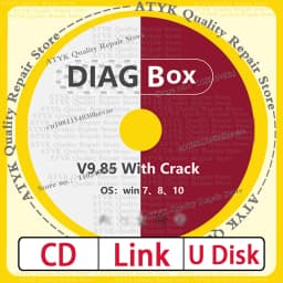 PP2000 software Diagbox 9.85 With crack Diagnose Adaptation Repair tools diagnostic pour voiture Obd2 scanner database Car tools