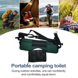 Crap Strap for Pooping in The Woods Portable Crapstrap Strap for Pooping in The Woods Outdoor Toilet Solution for Hunting Hiking