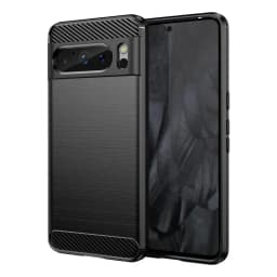 For Google Pixel 2 3 3A 4 4A 5G 5 XL Cases Carbon Fiber Soft TPU Matte Silicone Phone Cases For Pixel 6 6A 7 7A 8 Pro Back Cover