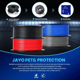 JAYO 3D Printer PLA/PETG/PLA+ /PLA META /SILK/ASB/TPU Filament 1.75mm 2Roll 1.1KG/0.65KG 3D Printer Filament for 3D Printer