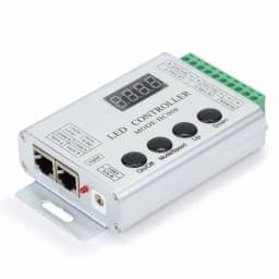 DC5V-24V HC008 4Keys Programmable RGB LED Pixel Controller 133 Effect Modes Dimmer for WS2812 WS2811 2801 LED Strip Light