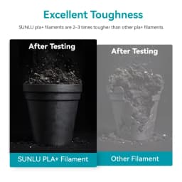 SUNLU 10KG PLA/PLA PLUS Filament 1.75mm 1KG Without Tray 3D Printer Filament for 3D Pen & Refill Filament