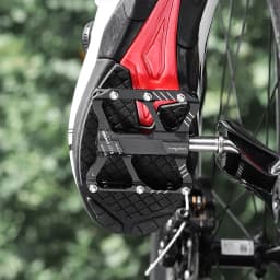 WEST BIKING Lightweight Bicycle Pedals Road Bike Flat Pedals 3 Bearings Titanium/CR-MO Shaft Ultralight Non-Slip Racing Pedals