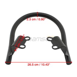 Motorcycle Rear Grab Handle Bar for Triumph Street Scrambler 900 17-23 Passenger Seat Armrests Hand Rail Hand Grip Luggage Rack