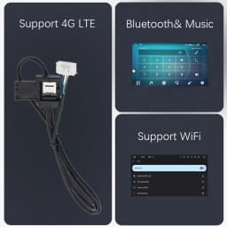 DSP IPS 4G SIM Carplay Auto Android 13.0 8G +256G Car Player GPS map RDS Radio Wifi Bluetooth For Mazda 3 Axela 2014 2015 2016
