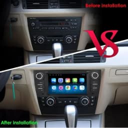 Carplay DSP IPS Android 12.0 8G+128G 8Core GPS multimedia Car DVD Player Radio Wifi For BMW E90 E91 E92 E93 3 Series 2006-2012