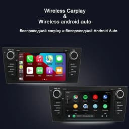 Carplay DSP IPS Android 12.0 8G+128G 8Core GPS multimedia Car DVD Player Radio Wifi For BMW E90 E91 E92 E93 3 Series 2006-2012