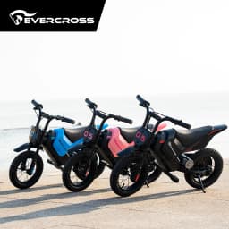 EVERCROSS PLUS Electric Dirt Bike for Kids, 150W, Adjustable Speed 8/16 Km/h, Up to 10 km Range, 12-Inch Motocross for Kids 3-12