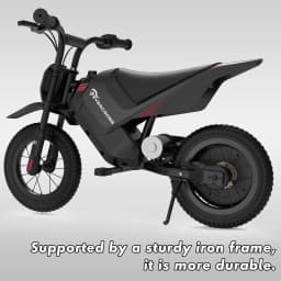 EVERCROSS PLUS Electric Dirt Bike for Kids, 150W, Adjustable Speed 8/16 Km/h, Up to 10 km Range, 12-Inch Motocross for Kids 3-12