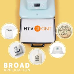 HTVRONT 15x15in 1500w Automatic Heat Press Machine Digital T-shirt Transfer Sublimation Print Vinyl Sublimation for T-shirt Bag