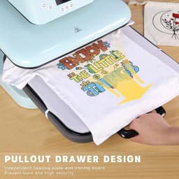 HTVRONT 15x15in 1500w Automatic Heat Press Machine Digital T-shirt Transfer Sublimation Print Vinyl Sublimation for T-shirt Bag