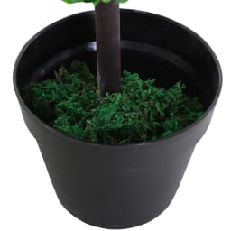 Outsunny 2 PCS Artificial Boxwood Three Balls Tree Decorative Plant Leaves