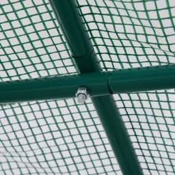 Walk-In Polytunnel Greenhouse Dome Garden Grow House W/ Window Door Heat Shed