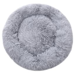 Voltsify 70CM Donut-Shaped Plush Pet Cuddler Bed Machine Washable Anti-Slip for Dog&Cat House Winter Warm Sleeping