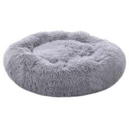 Voltsify 70CM Donut-Shaped Plush Pet Cuddler Bed Machine Washable Anti-Slip for Dog&Cat House Winter Warm Sleeping