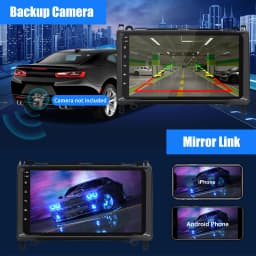 Essgoo 2DIN Android 14 9inch Carplay Car Stereo Multimedia Player Radio GPS Navi For Mercedes Benz A/B Class W169 W245 B200 W906
