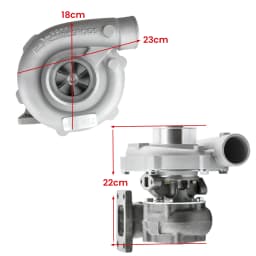 T3/T4 Turbocharger T04E T3 T4 0.63 A/R 74.2 Turbine Trim for 1.5L-2.5L 400+ HP