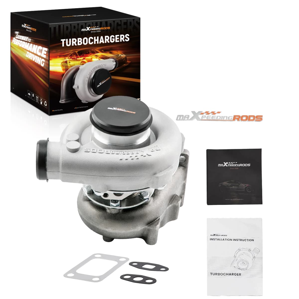 T3/T4 Turbocharger T04E T3 T4 0.63 A/R 74.2 Turbine Trim for 1.5L-2.5L 400+ HP