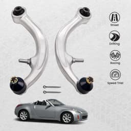 Lower Front Wishbones Suspension Arms Pair For Nissan 350Z 2002-09 Infiniti G35