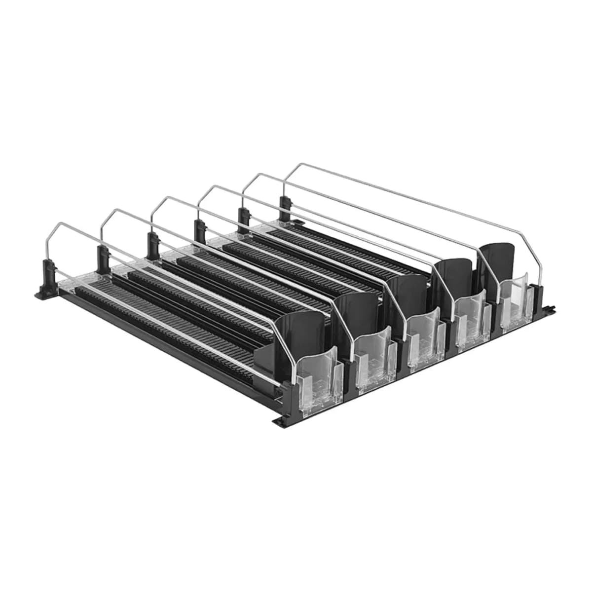 Beverage Organizer for Refrigerator, Automatic Beverage Propeller, Easy to