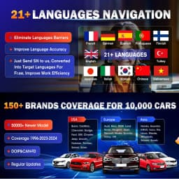 Autel MaxiCOM MK900BT Car Bidirectional Diagnostic Tools OBD2 Scanner 40+ Service 3K+ Active Tests All Sys FCA 33ft BT Ver. of MK900 MX900 MK808S MK808BT PRO MX808S MK808Z 40+ Service 3K+ Active Tests DOIP CANFD All System FCA