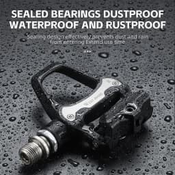 WEST BIKING Bicycle Self-locking Pedal Professional SPD Road Bike Pedals Anti-slip Bike Nylon Pedals With Shimano Locking Cleats