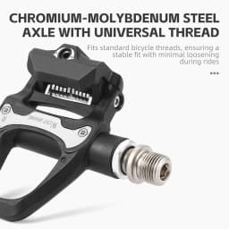 WEST BIKING Bicycle Self-locking Pedal Professional SPD Road Bike Pedals Anti-slip Bike Nylon Pedals With Shimano Locking Cleats