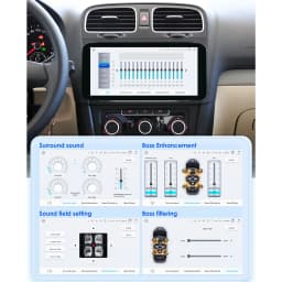 10.33 2Din Carplay Android Car Radio for Volkswagen Golf 5 6 Polo Passat B6 B7 CC Skoda Jetta Multimedia Car Intelligent Systems