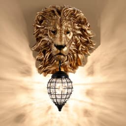 LED Wall Lamp Lighting Fixtures Resin Art Sculptures Home Wall Sconce Lights