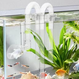 Fish Tank Inflow Outflow Sets Aquarium Inflow Outflow Tube Kit Fish Tank Strainer Device External Filtering Replacement