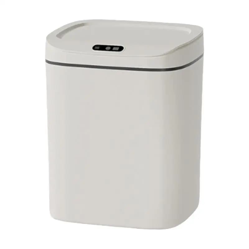Smart Sensor Trash Can Automatic Garbage Can For Bathroom Motion Sensor Garbage Bin Large Capacity Trash Can With Lid For