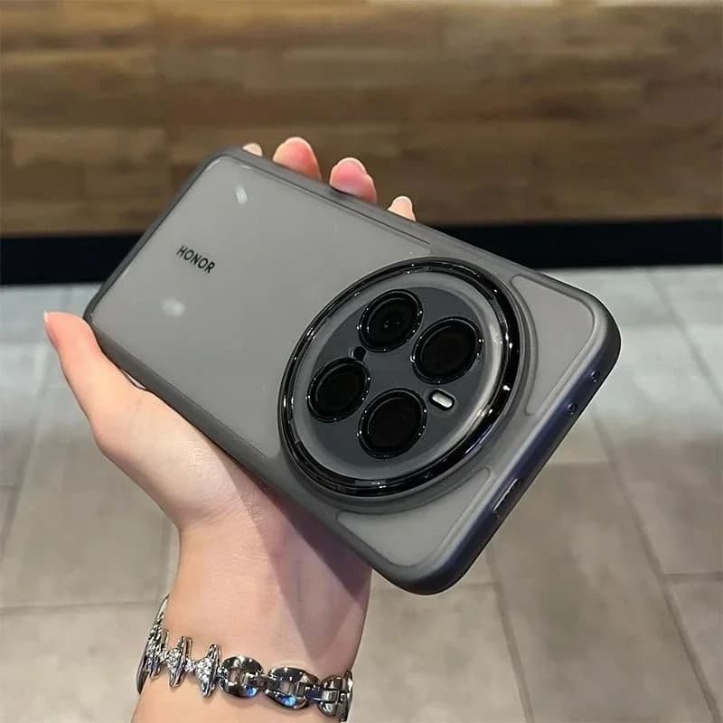 For Honor Magic 7 Pro 6 Lite Clear Lens Protection Film Case For Magic 6 5 Pro Candy Color Soft Silicone Shockproof Phone Cover
