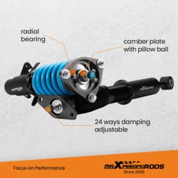 24 Level Adj.Damper Coilovers Suspension Kit For Ford Focus MK3 FWD 12-18 Shocks