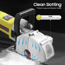 4000W Wall Slotting Machine Electric Wall Chaser Groove Cutting MachineSteel Concrete Cutting Machine 220V