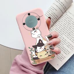 Love Heart Daisy Flowers For Honor X9a X9b X9 Magic5 Lite 5G Magic 6 5 4 Lite Case Silicone Soft Cute Cartoon Fundas Capa Shell