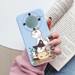 Love Heart Daisy Flowers For Honor X9a X9b X9 Magic5 Lite 5G Magic 6 5 4 Lite Case Silicone Soft Cute Cartoon Fundas Capa Shell
