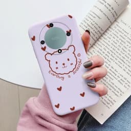 Love Heart Daisy Flowers For Honor X9a X9b X9 Magic5 Lite 5G Magic 6 5 4 Lite Case Silicone Soft Cute Cartoon Fundas Capa Shell