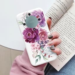 Love Heart Daisy Flowers For Honor X9a X9b X9 Magic5 Lite 5G Magic 6 5 4 Lite Case Silicone Soft Cute Cartoon Fundas Capa Shell