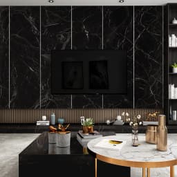 【Lifeideas】10 Pcs Waterproof Marble Wall Tile Stickers