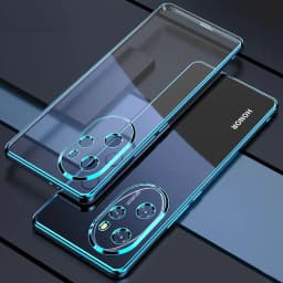 Honor200 200lite Luxury Plating Clear Case For Huawei Honor 200 Lite Pro 5g 2024 Soft Silicone Transparent Bumper Back Cover