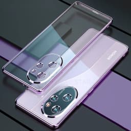 Honor200 200lite Luxury Plating Clear Case For Huawei Honor 200 Lite Pro 5g 2024 Soft Silicone Transparent Bumper Back Cover