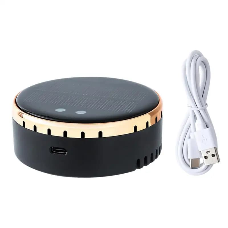 Air Purifier For Car Solar Portable HEPA Car Purifier Air Freshener Small Home Deodorizer Odors Vehicle Accessories With USB