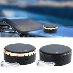 Air Purifier For Car Solar Portable HEPA Car Purifier Air Freshener Small Home Deodorizer Odors Vehicle Accessories With USB
